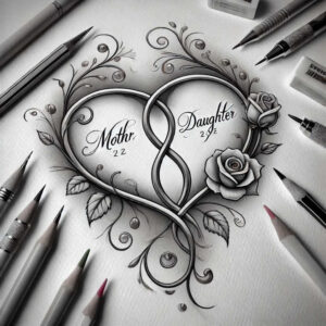 heart-with-spiritual-motif – tattoo design ideas free ai generated – realism-true-skin – for-shoulder – Gallery: hearts-inkby-ai