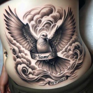 holy-spirit-art – tattoo design ideas free ai generated – neotraditional-classic-motifs – for-nape – Gallery: holy-spirit-inkby-ai