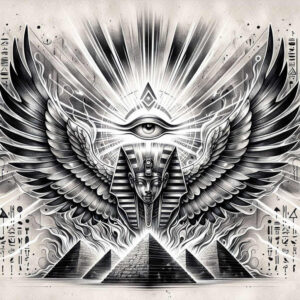 god-of-war-neotraditional-decorative-flourishes-for-back-of-neck – tattoo design ideas free ai generated – Gallery: horus-inkby-ai