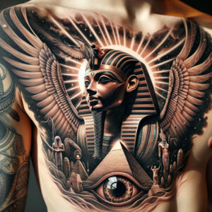 horus tattoo design ideas geometric sacred meaning perseverance
