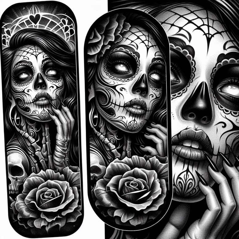 Inne mroczne - Free tattoo design ideas ai genereted - inkby.ai