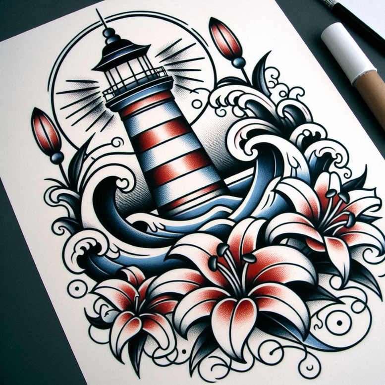 Podróże - Free tattoo design ideas ai genereted - inkby.ai