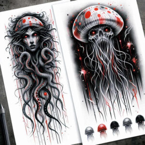 Inne mroczne - Free tattoo design ideas ai genereted - inkby.ai