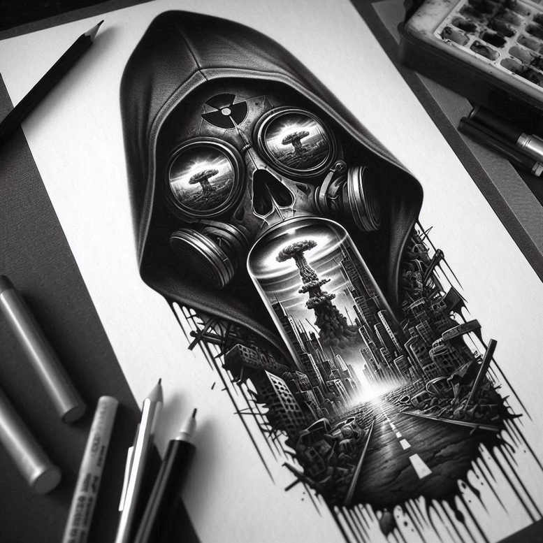 Inne mroczne - Free tattoo design ideas ai genereted - inkby.ai