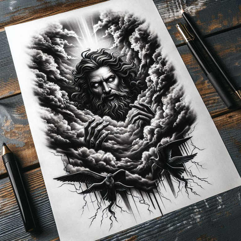 Inne mroczne - Free tattoo design ideas ai genereted - inkby.ai