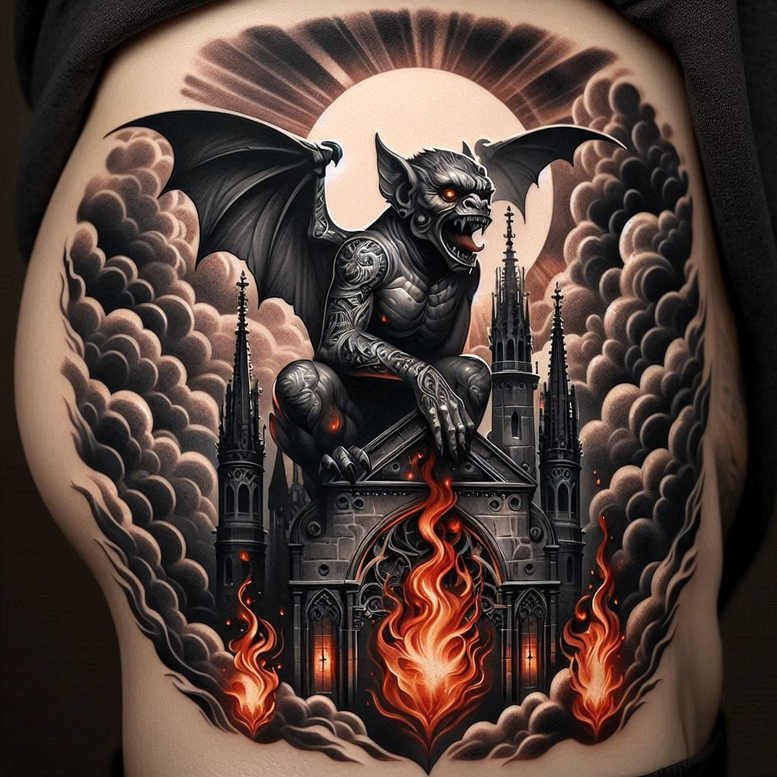 Inne mroczne - Free tattoo design ideas ai genereted - inkby.ai