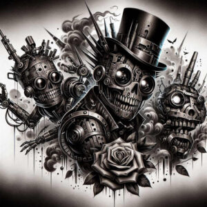 Inne mroczne - Free tattoo design ideas ai genereted - inkby.ai
