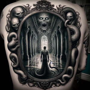 Inne mroczne - Free tattoo design ideas ai genereted - inkby.ai