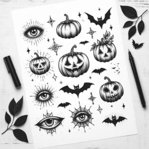 Inne mroczne - Free tattoo design ideas ai genereted - inkby.ai
