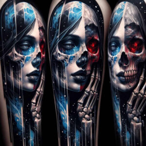 Inne mroczne - Free tattoo design ideas ai genereted - inkby.ai