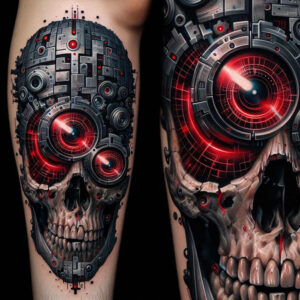 Biomechanika - Free tattoo design ideas ai genereted - inkby.ai