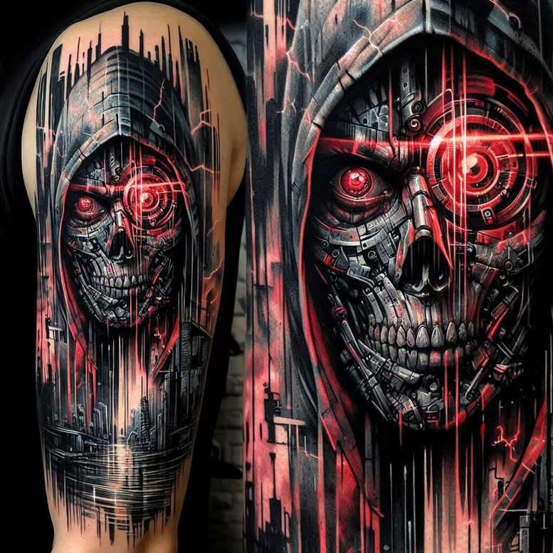 Inne mroczne - Free tattoo design ideas ai genereted - inkby.ai