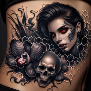 Inne mroczne - Free tattoo design ideas ai genereted - inkby.ai