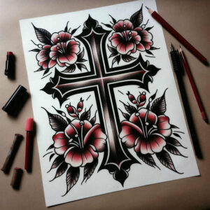 Krzyże - Free tattoo design ideas ai genereted - inkby.ai