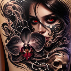 Inne mroczne - Free tattoo design ideas ai genereted - inkby.ai