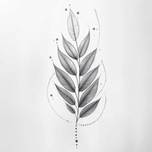 Gałązki - Free tattoo design ideas ai genereted - inkby.ai