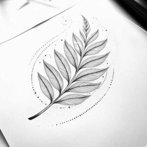 Gałązki - Free tattoo design ideas ai genereted - inkby.ai
