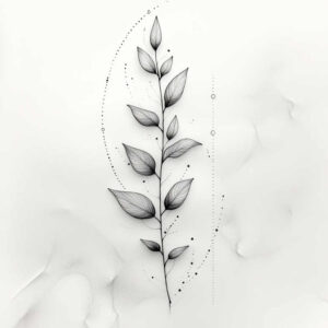 Gałązki - Free tattoo design ideas ai genereted - inkby.ai