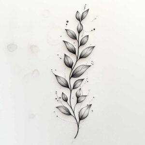 Gałązki - Free tattoo design ideas ai genereted - inkby.ai
