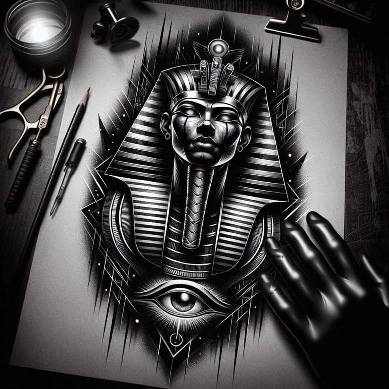Inne mroczne - Free tattoo design ideas ai genereted - inkby.ai