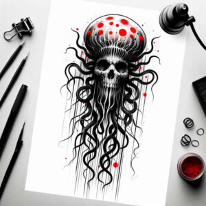 Inne mroczne - Free tattoo design ideas ai genereted - inkby.ai