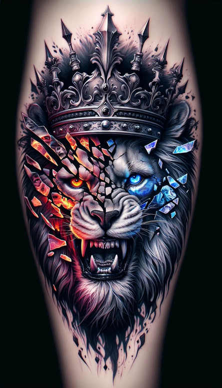 Lwy - Free tattoo design ideas ai genereted - inkby.ai