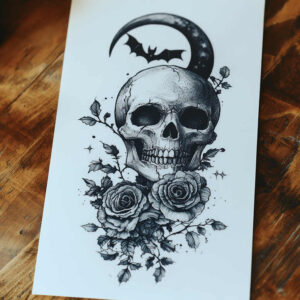 Inne mroczne - Free tattoo design ideas ai genereted - inkby.ai