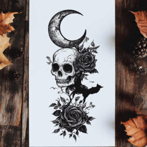 Inne mroczne - Free tattoo design ideas ai genereted - inkby.ai