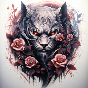 Inne mroczne - Free tattoo design ideas ai genereted - inkby.ai