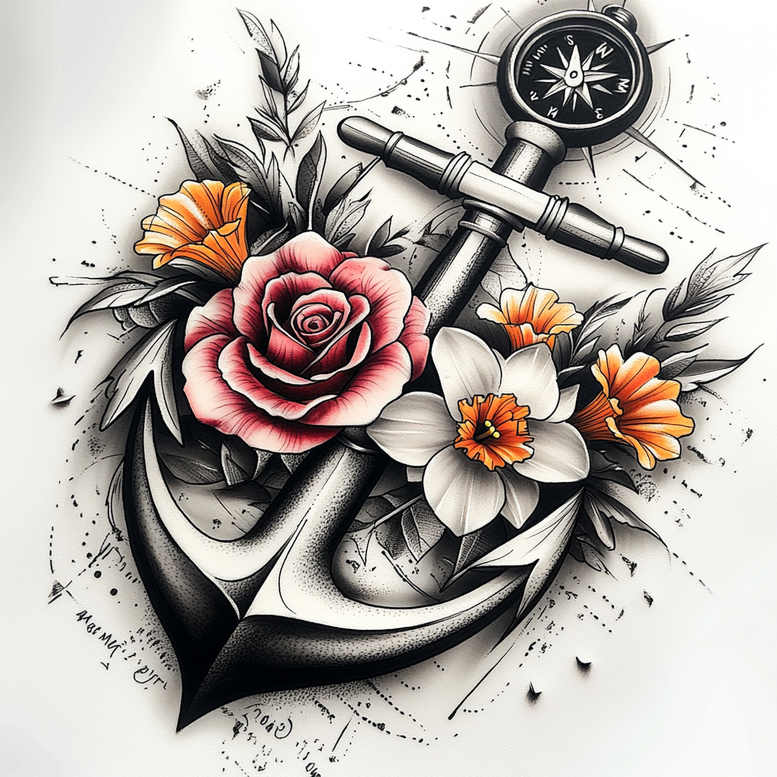 Podróże - Free tattoo design ideas ai genereted - inkby.ai