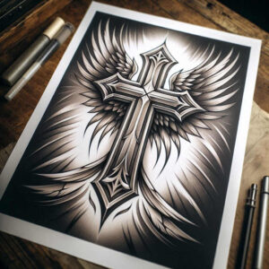 Krzyże - Free tattoo design ideas ai genereted - inkby.ai