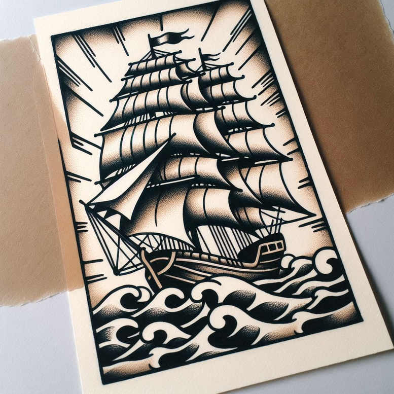 Podróże - Free tattoo design ideas ai genereted - inkby.ai