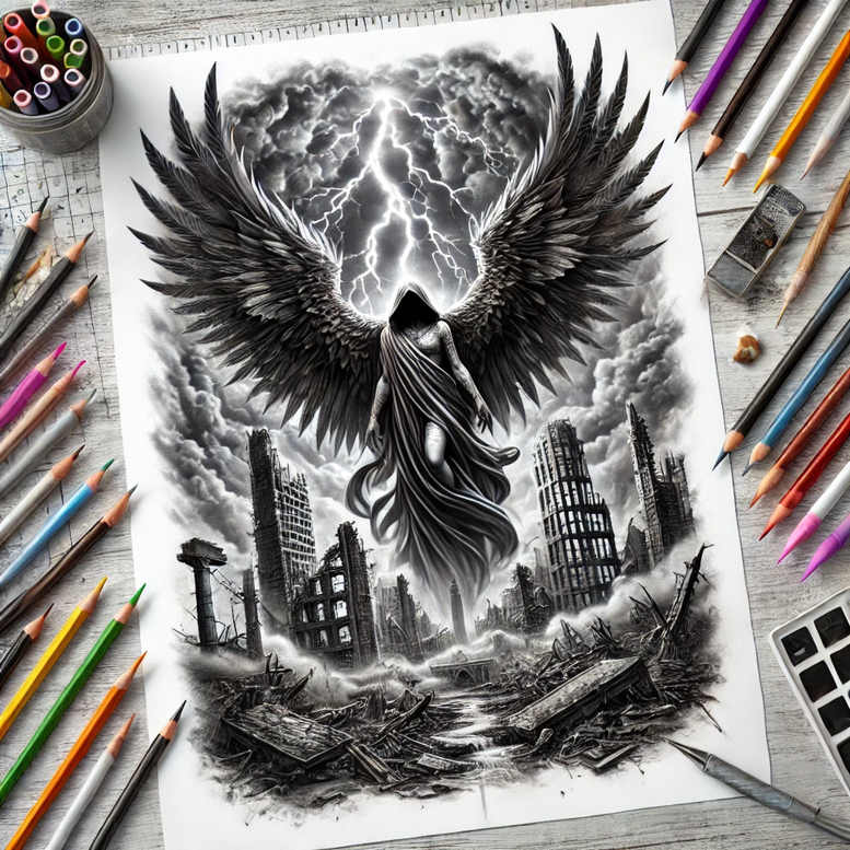 Inne mroczne - Free tattoo design ideas ai genereted - inkby.ai