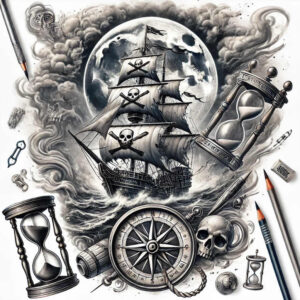 Podróże - Free tattoo design ideas ai genereted - inkby.ai