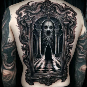 Inne mroczne - Free tattoo design ideas ai genereted - inkby.ai
