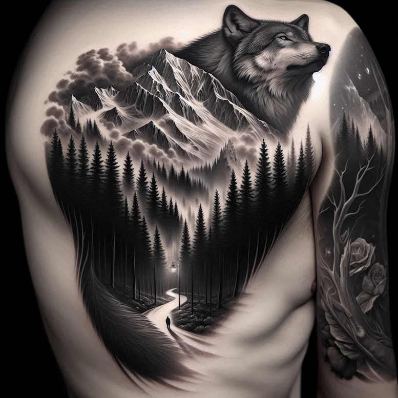 Przyroda - Free tattoo design ideas ai genereted - inkby.ai