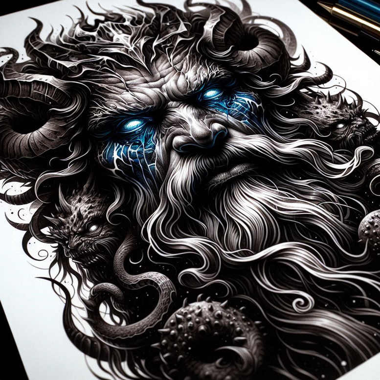 Inne mroczne - Free tattoo design ideas ai genereted - inkby.ai