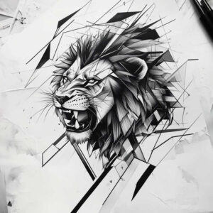 jesus-hope-tattoo – tattoo design ideas free ai generated – natural-finish – for-lower-leg – Gallery: jesus-inkby-ai
