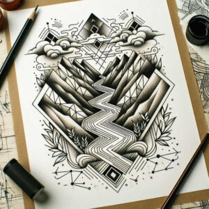 jesus tattoo design ideas fine detail religious motif symbolising courage