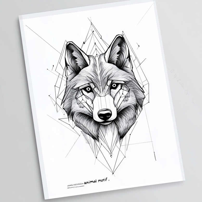 lion-and-shadow – tattoo design ideas free ai generated – neotraditional-classic-motifs – for-chest – Gallery: lions-inkby-ai