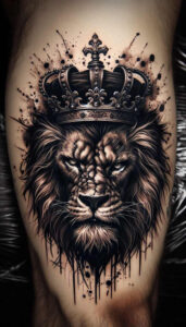 lions tattoo design ideas modern classic detailed anatomy for full back