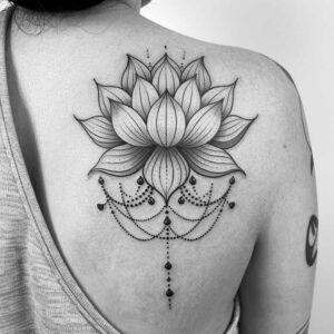 lotus-and-energy – tattoo design ideas free ai generated – soft-curve – for-triceps – Gallery: lotuses-inkby-ai