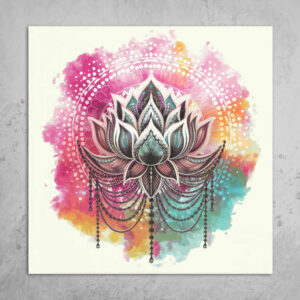 lotus-with-detail – tattoo design ideas free ai generated – essential-lines – for-upper-back – Gallery: lotuses-inkby-ai