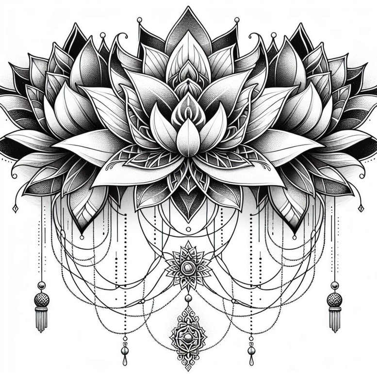 lotuses tattoo design ideas iconic delicate petals for fingers