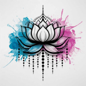 lotuses tattoo design ideas sparse detailed veins meaning endurance