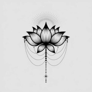 lotuses tattoo design ideas little tattoo elegant curves represents courage