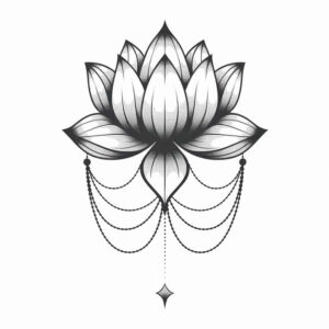 lotuses tattoo design ideas minimalist elegant curves represents resilience