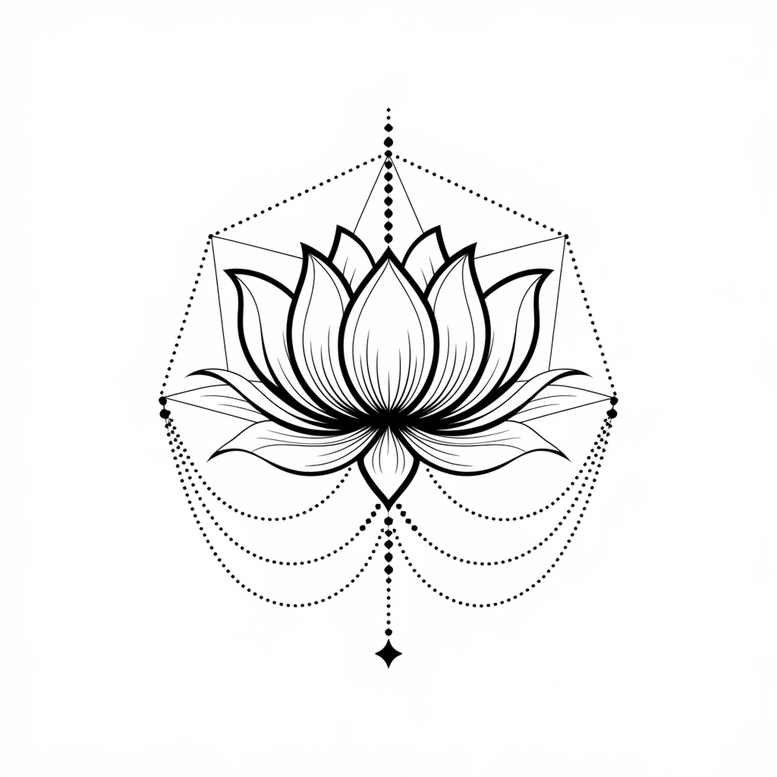 lotuses tattoo design ideas gentle angle gentle embodying determination