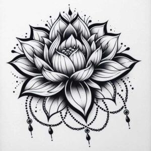 lotuses tattoo design ideas sparse harmonious for temple