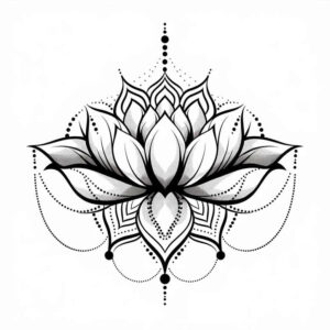 lotuses tattoo design ideas minimalist script lotus symbol symbol of endurance